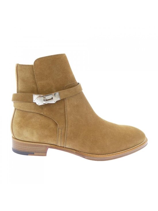 Hermes Fortune Kelly Buckle Boots